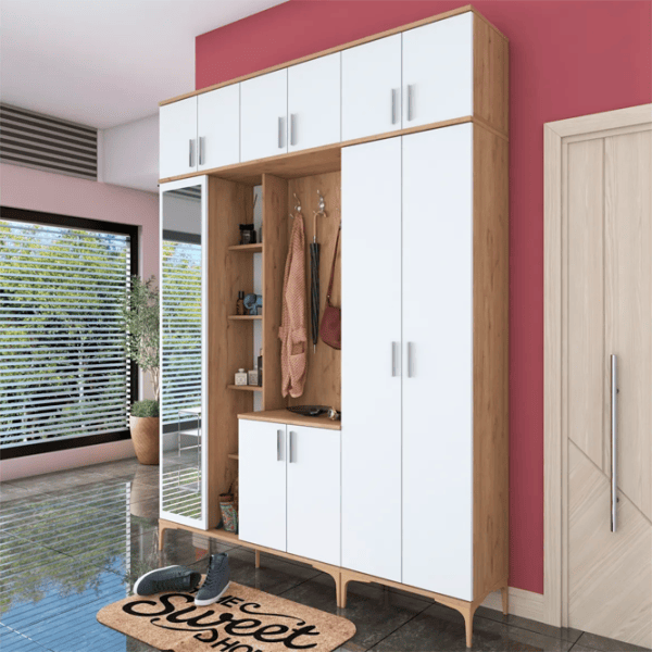 Dulap pentru antreu Trendy Sala Stand EA121 PAL melaminat / White photo 7