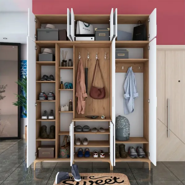 Dulap pentru antreu Trendy Sala Stand EA121 PAL melaminat / White photo 9