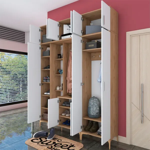 Dulap pentru antreu Trendy Sala Stand EA121 PAL melaminat / White photo 10