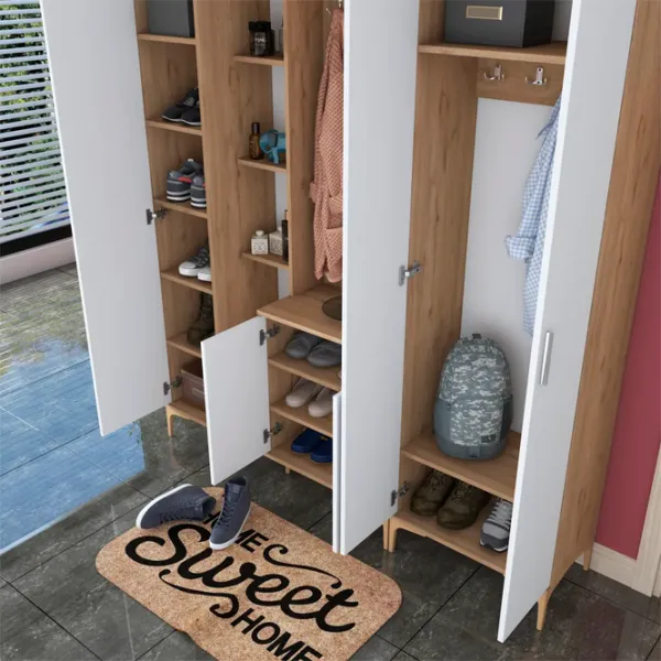 Dulap pentru antreu Trendy Sala Stand EA121 PAL melaminat / White photo 11