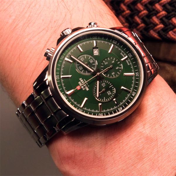 Ceas de mână pentru bărbați Swiss Military SM34052.25 Cuarț / 42 mm photo 6