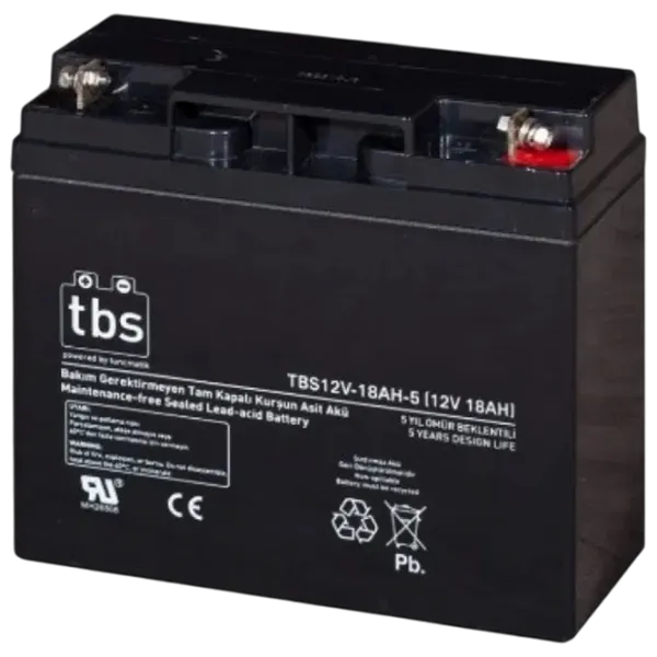 Acumulator pentru UPS Tuncmatik Shelf 18 Ah Black photo 1