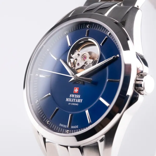 Ceas de mână pentru bărbați Swiss Military SMA34085.23 Mecanic / 40 mm photo 6