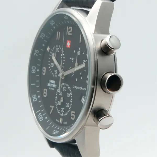Ceas de mână pentru bărbați Swiss Military SM34012.05 Cuarț / 41 mm photo 3