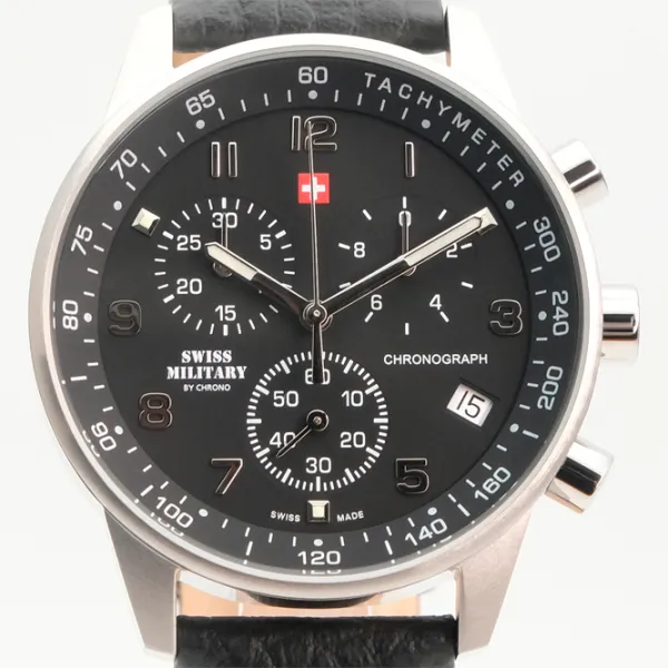 Ceas de mână pentru bărbați Swiss Military SM34012.05 Cuarț / 41 mm photo 4