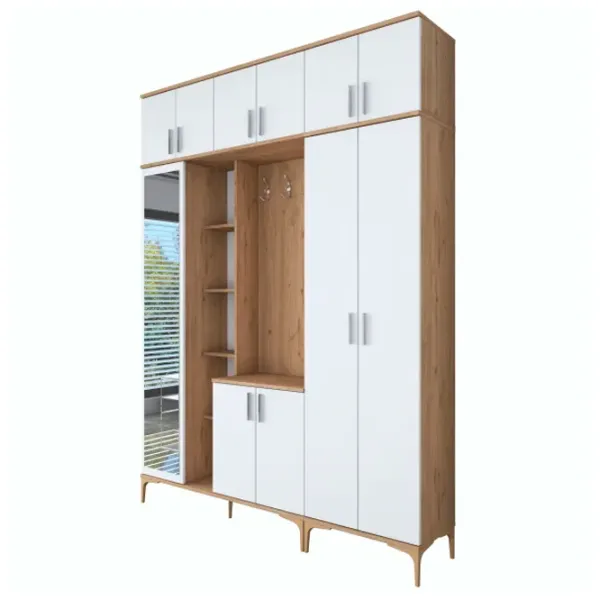 Dulap pentru antreu Trendy Sala Stand EA128 PAL melaminat / White photo 2