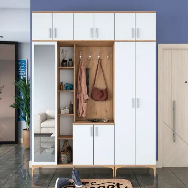 Dulap pentru antreu Trendy Sala Stand EA128 PAL melaminat / White photo 6