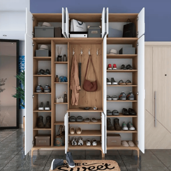 Dulap pentru antreu Trendy Sala Stand EA128 PAL melaminat / White photo 8