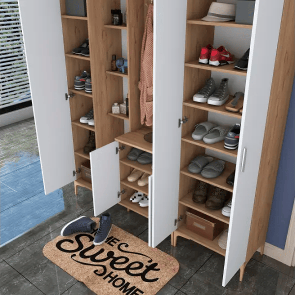 Dulap pentru antreu Trendy Sala Stand EA128 PAL melaminat / White photo 11