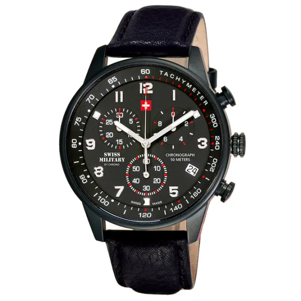 Ceas de mână pentru bărbați Swiss Military SM34012.08 Cuarț / 41 mm photo 2