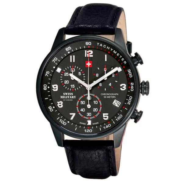 Ceas de mână pentru bărbați Swiss Military SM34012.08 Cuarț / 41 mm photo 2