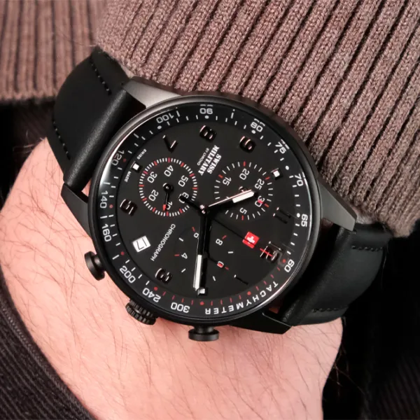 Ceas de mână pentru bărbați Swiss Military SM34012.08 Cuarț / 41 mm photo 6