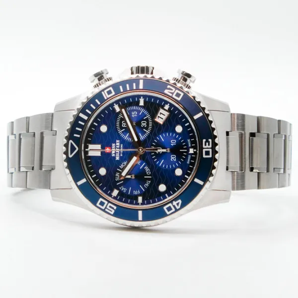 Ceas de mână pentru bărbați Swiss Military SM34101.02 Cuarț / 46 mm photo 4
