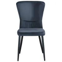 Scaun de bucătărie Fabrik Home Mia Velur/ Gray Black