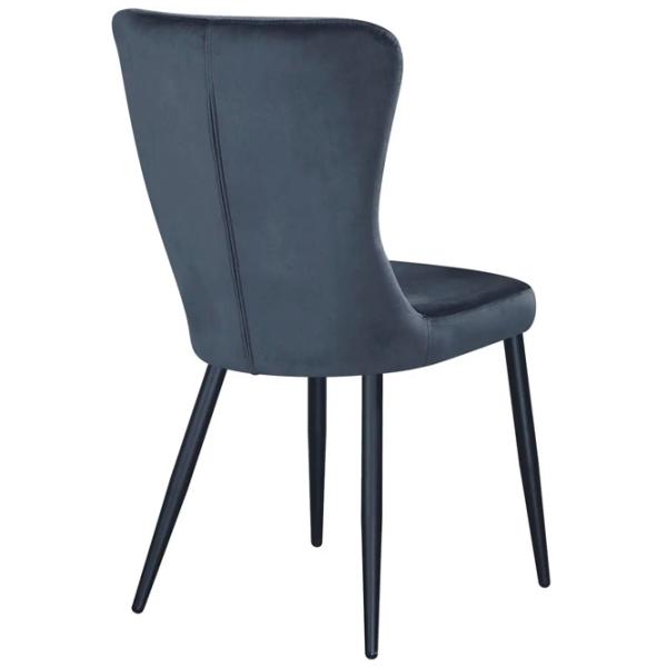 Кухонный стул Fabrik Home Mia Велюр/ Серый Черный photo 5