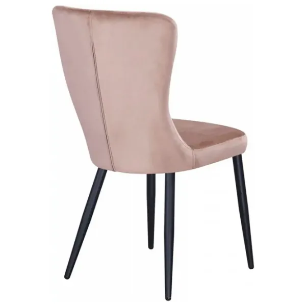 Кухонный стул Fabrik Home Mia Велюр/ Бежевый Черный photo 4
