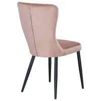 Scaun de bucătărie Fabrik Home Mia Velur/ Beige Black photo 4