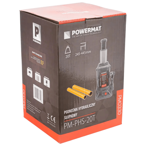 Домкрат Powermat PM-PHS-20T 20 т photo 6