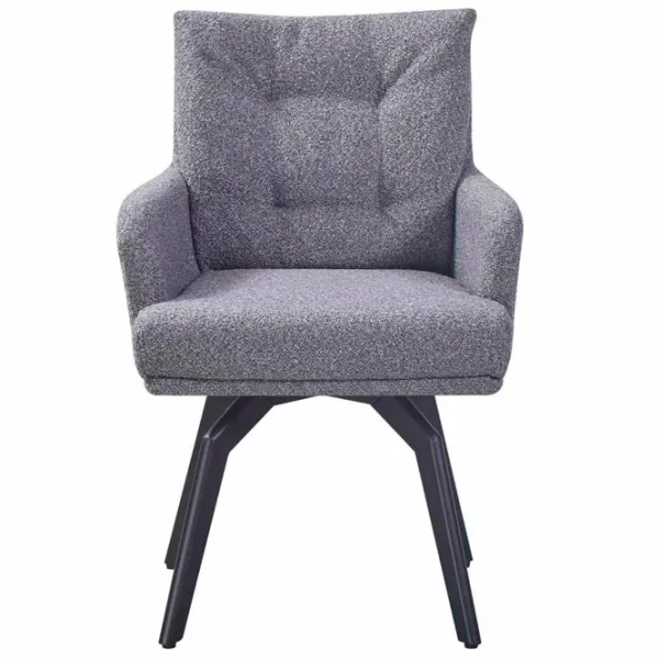 Кухонный стул Fabrik Home Lux Пенополиуретан/ Серый Черный photo 1