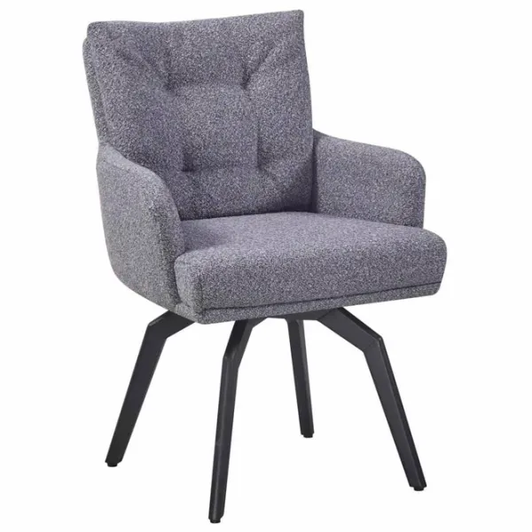 Кухонный стул Fabrik Home Lux Пенополиуретан/ Серый Черный photo 2