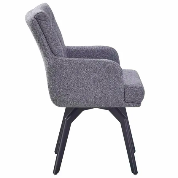 Кухонный стул Fabrik Home Lux Пенополиуретан/ Серый Черный photo 5