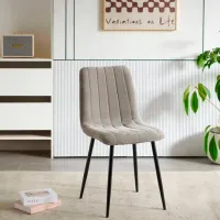 Кухонный стул Fabrik Home Jet Велюр/ Beige Grey Черный photo 2