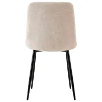 Кухонный стул Fabrik Home Jet Велюр/ Бежевый Черный photo 5