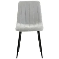 Scaun de bucătărie Fabrik Home Jet Velur/ Light Gray Black