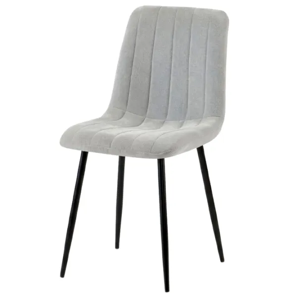 Scaun de bucătărie Fabrik Home Jet Velur/ Light Gray Black photo 3