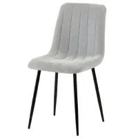 Scaun de bucătărie Fabrik Home Jet Velur/ Light Gray Black photo 3