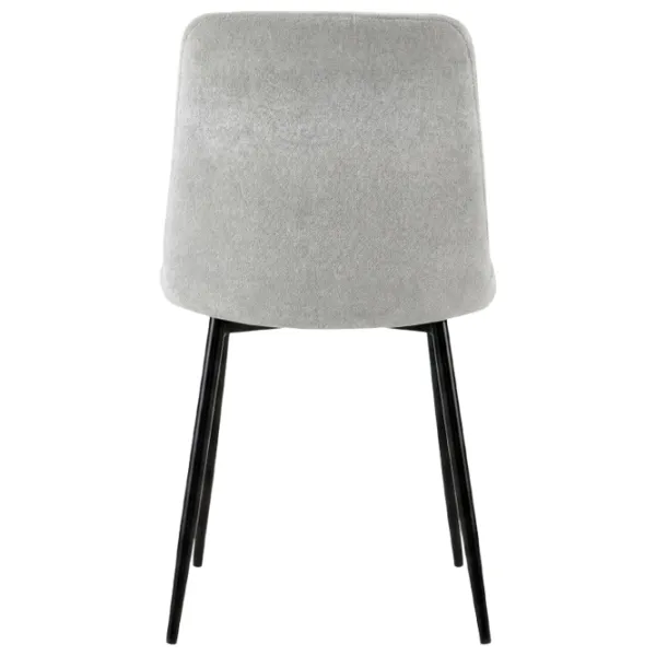 Scaun de bucătărie Fabrik Home Jet Velur/ Light Gray Black photo 5