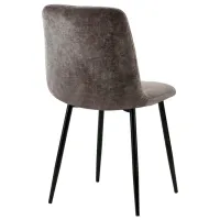 Scaun de bucătărie Fabrik Home Jet Velur/ Dark Gray Black photo 5