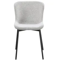 Scaun de bucătărie Fabrik Home Fix Stofă/ Light Gray Black