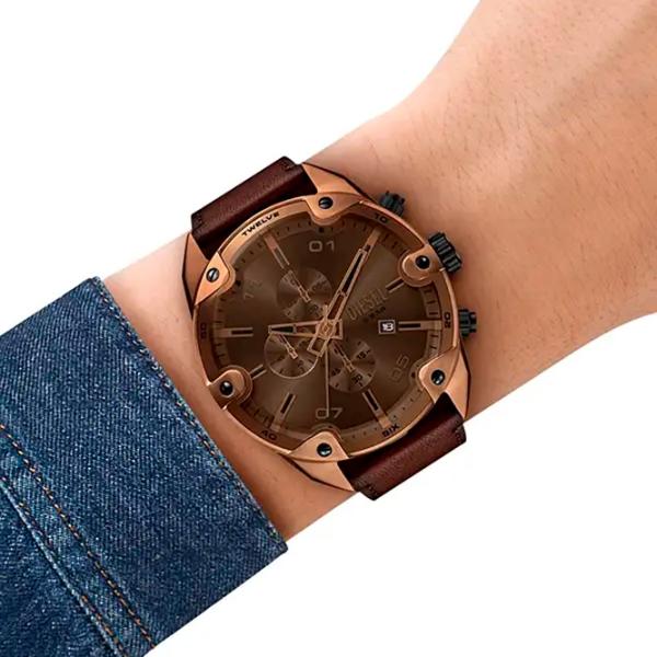 Ceas de mână pentru bărbați DIESEL DZ4698 Cuarț / 49 mm photo 4