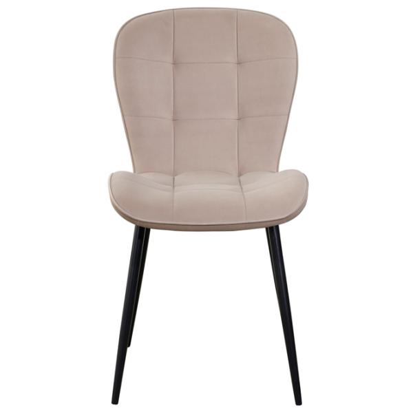 Scaun de bucătărie Fabrik Home GIO Velur/ Beige Black photo 1