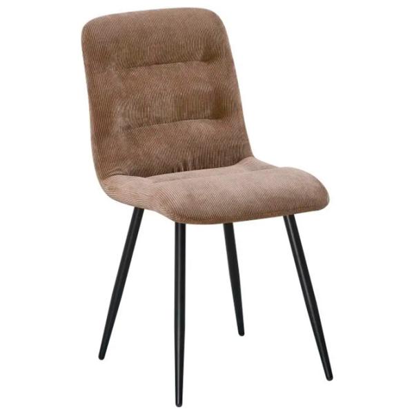 Scaun de bucătărie Fabrik Home BOS Velvet/ Brown Black photo 3