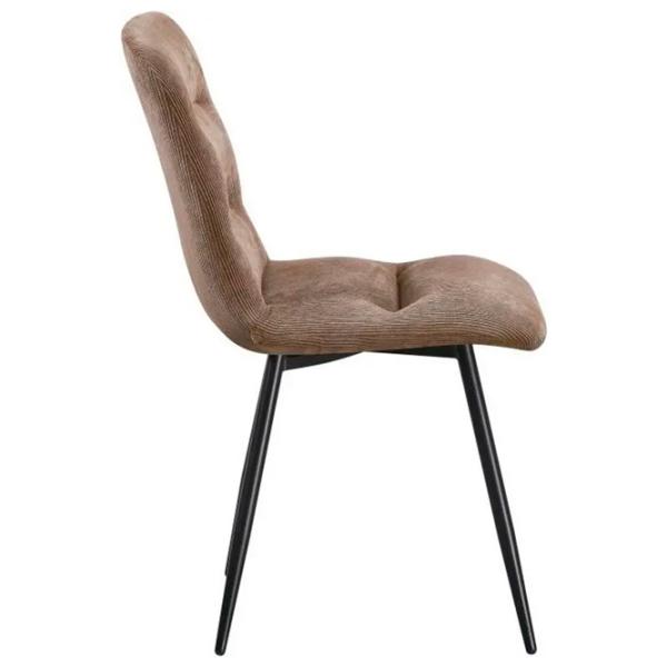 Scaun de bucătărie Fabrik Home BOS Velvet/ Brown Black photo 4
