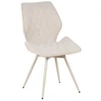 Кухонный стул Fabrik Home Alice Chenille/ Белый Серый