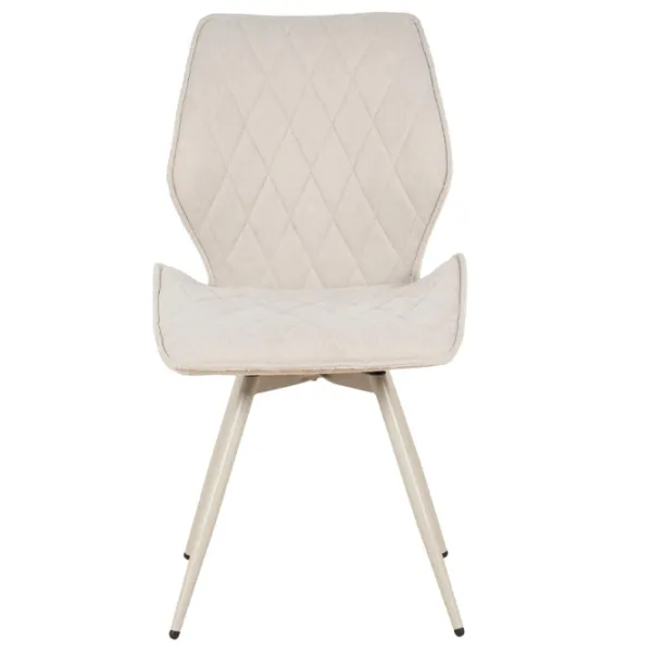 Кухонный стул Fabrik Home Alice Chenille/ Белый Серый photo 2