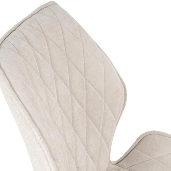 Кухонный стул Fabrik Home Alice Chenille/ Белый Серый photo 5