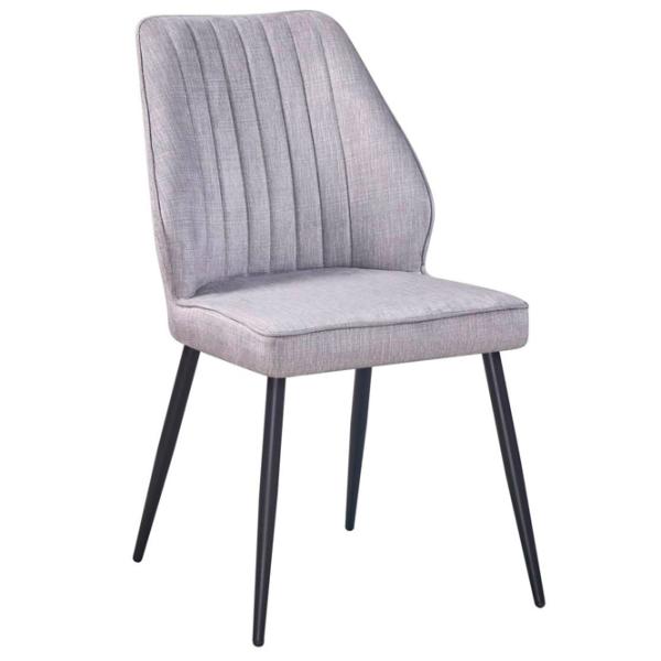 Scaun de bucătărie Fabrik Home Dex Velur/ Light Gray Black photo 2