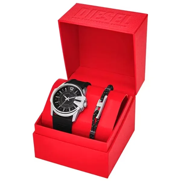 Ceas de mână pentru bărbați DIESEL DZ4700SET Cuarț / 43 mm photo 4