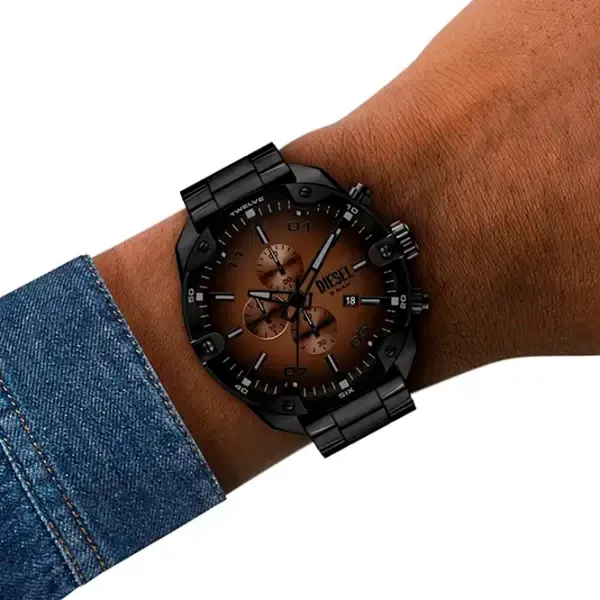 Ceas de mână pentru bărbați DIESEL DZ4691 Cuarț / 49 mm photo 4