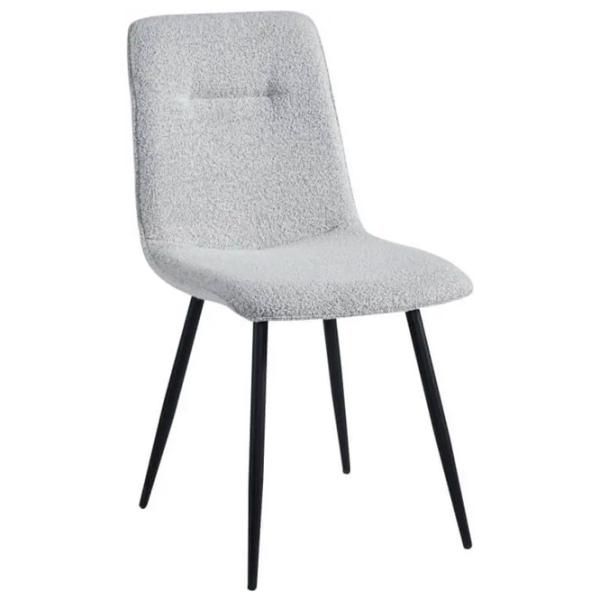 Кухонный стул Fabrik Home Dot Букле/ Светло Серый Черный photo 3