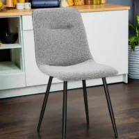 Scaun de bucătărie Fabrik Home Dot Boucle/ Gray Black photo 2