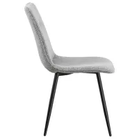 Scaun de bucătărie Fabrik Home Dot Boucle/ Gray Black photo 4
