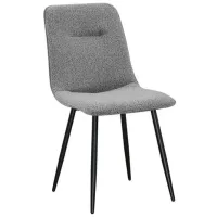 Scaun de bucătărie Fabrik Home Dot Boucle/ Dark Gray Black photo 3