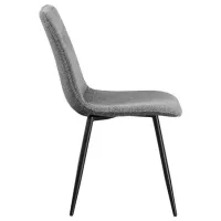 Scaun de bucătărie Fabrik Home Dot Boucle/ Dark Gray Black photo 4