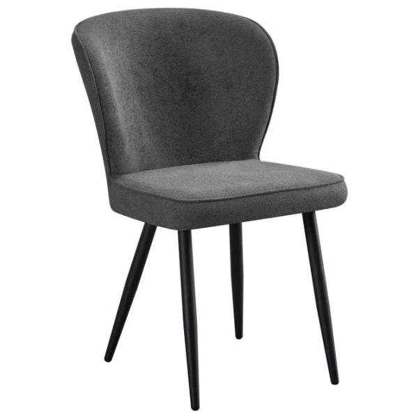 Scaun de bucătărie Fabrik Home RIO 2  Boucle/ Gray Black photo 3