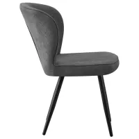 Scaun de bucătărie Fabrik Home RIO 2 Boucle/ Gray Black photo 4
